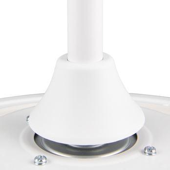 Stropné LED svietidlo s ventilátorom VOLDA biela/hnedá 6