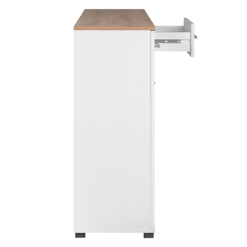 Komoda VOLOS 3 biela/dub artisan 6