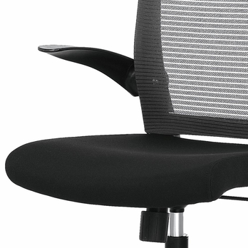 Kancelárska stolička VOLUR čierna/sivá 1