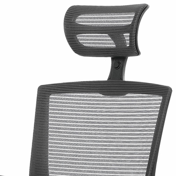 Kancelárska stolička VOLUR čierna/sivá 2