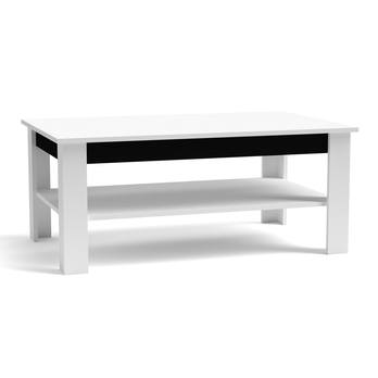 Konferenčný stolík VOTO 2 biela/čierna 1