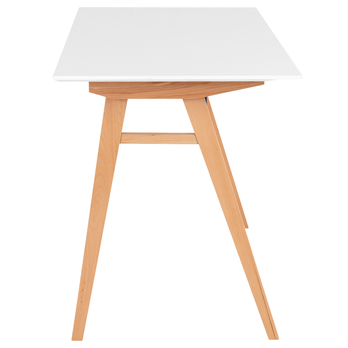 Písací stôl VUJINS prírodná/biela 3