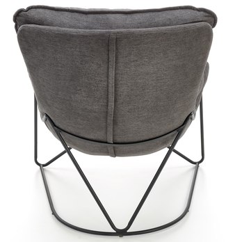 Kreslo VULKIR tmavosivá/čierna 6