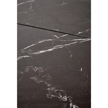 Jedálenský stôl VULONT čierny mramor/zlatý dub/čierna, šírka 160 cm 9