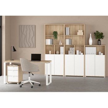 Regál WALKER II dub jackson hickory 6