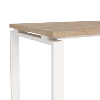 Písací stôl WALKER II dub jackson hickory/biela 3