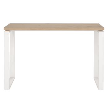 Písací stôl WALKER II dub jackson hickory/biela 2