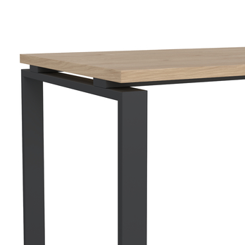 Písací stôl WALKER II dub jackson hickory/sivá 3