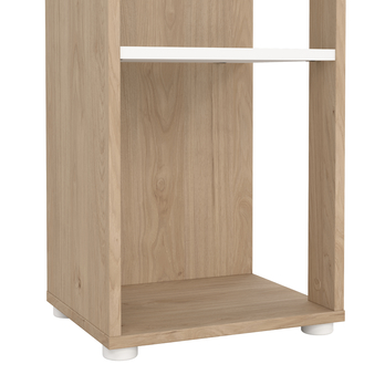 Regál WALKER IV dub jackson hickory/biela 4