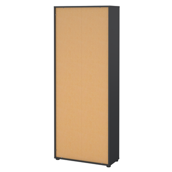 Regál WALKER VII dub jackson hickory/sivá 4