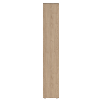 Regál WALKER VIII dub jackson hickory/biela 3