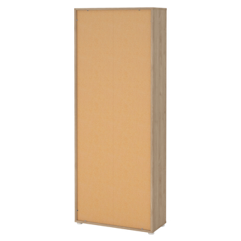 Regál WALKER VIII dub jackson hickory/biela 4