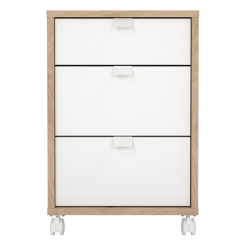 Kontajner WALKER dub jackson hickory/biela 2