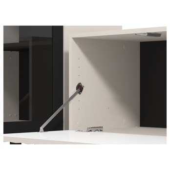Obývacia stena WALL UNIT MACON 11013737 kašmírová/čierna 4