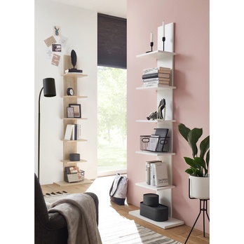 Regál WALL biela 6