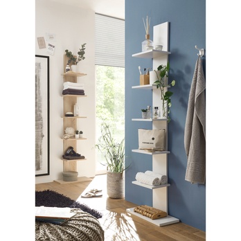 Regál WALL biela 7