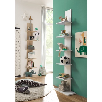 Regál WALL biela 8