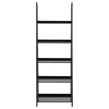 Regál/knižnica WALLY 2 čierna 2