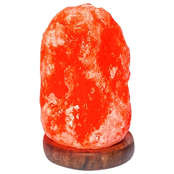 Soľná LED RGB lampa WASABI oranžová 2