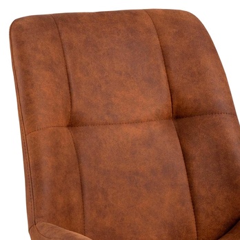 Jedálenská stolička WAYLOR hnedá/čierna 7