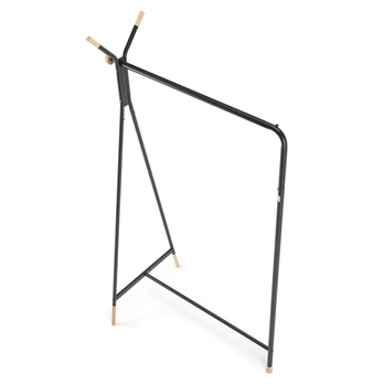 Stojan na šaty  WE32 čierna/prírodná 1