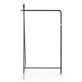 Stojan na šaty  WE32 čierna/prírodná 2