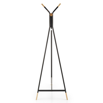 Stojan na šaty  WE32 čierna/prírodná 4