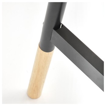 Stojan na šaty  WE32 čierna/prírodná 5