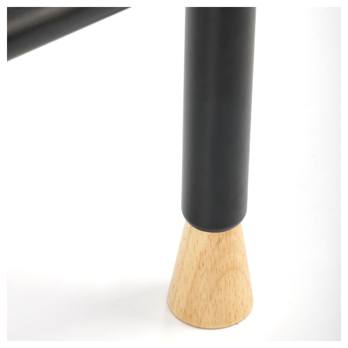 Stojan na šaty  WE32 čierna/prírodná 6