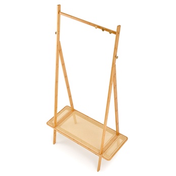 Stojan na šaty WE33 bambus/ratan 1