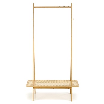 Stojan na šaty WE33 bambus/ratan 2