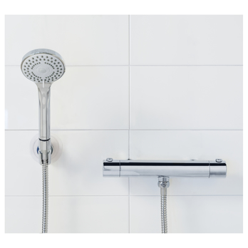 Sprchová súprava WENKO BASIC ⌀ 9,5 cm, dĺžka hadice 150 cm 1