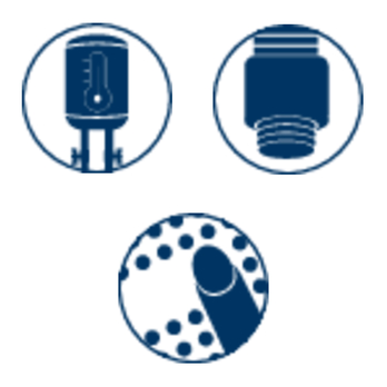 Sprchová súprava WENKO BASIC ⌀ 9,5 cm, dĺžka hadice 150 cm 6