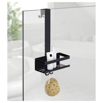 Polička do sprchy WENKO BRIBANO UNO čierna 1