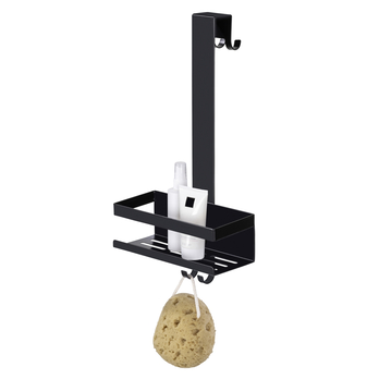 Polička do sprchy WENKO BRIBANO UNO čierna 2