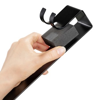 Polička do sprchy WENKO BRIBANO UNO čierna 7