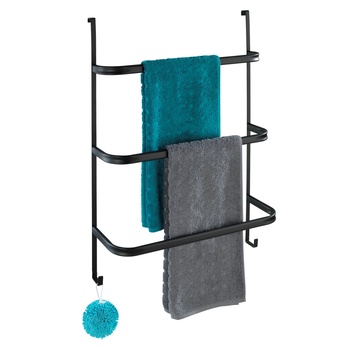 Vešiak na uteráky WENKO IRPINIA čierna 2