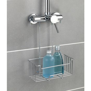 Závesná polica WENKO MILO strieborná 1