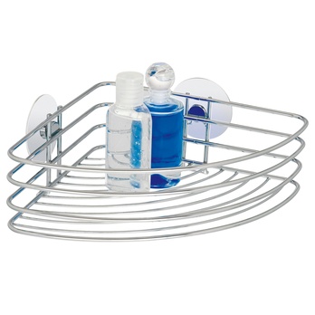 Kúpeľňová polica WENKO TURBO-LOC 2 chróm 1