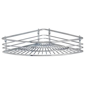 Kúpeľňová polica WENKO TURBO-LOC 3 chróm 2