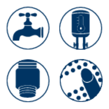 Sprchová súprava WENKO WATER SAVING čierna, ⌀ 10 cm, dĺžka hadice 70 cm 2