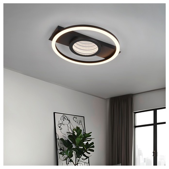 Stropné LED svietidlo WHEELER 2 čierna/biela 1