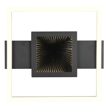 Stropné LED svietidlo WHEELER čierna/biela 3