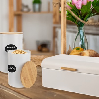 Nádoba na chlieb WHITELINE biela 1