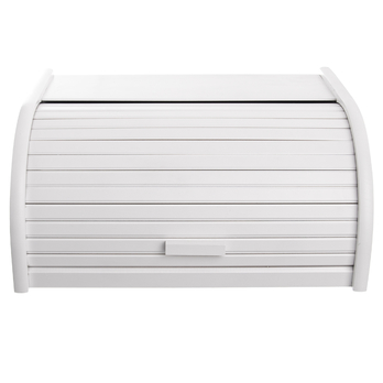 Nádoba na chlieb WHITELINE biela (masívny buk) 2