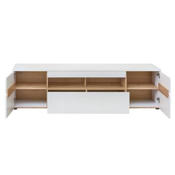 TV komoda WIGA I biela/dub artisan 1