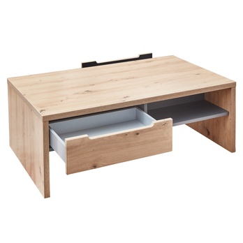 Konferenčný stolík WIGA grafitová/dub artisan 2