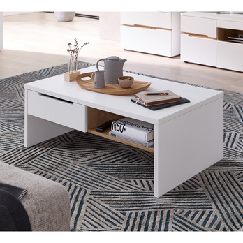 Konferenčný stolík WIGA biela/dub artisan 1