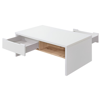 Konferenčný stolík WIGA biela/dub artisan 2
