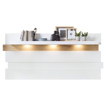 Nástenný panel WIGA biela/dub artisan 1